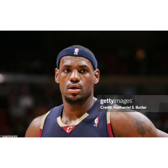 2009 Adidas LeBron James NBA Cleveland Cavaliers Blue Swingman Youth XL Adult M - Picture 9 of 9